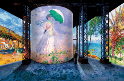 L’exposition « Monet, Renoir…Chagall », à l’Atelier des Lumières