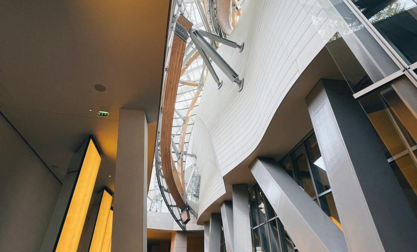 Gerhard Richter at the Fondation Louis Vuitton