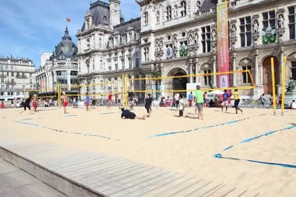 Un air de plage à Paris