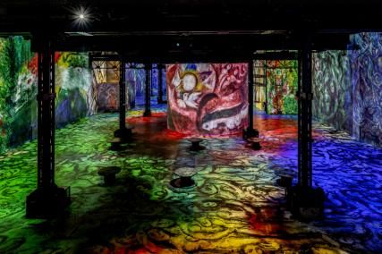 Exposition Chagall à l'Atelier des Lumières