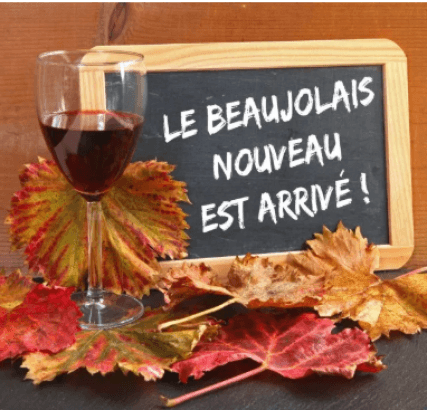Le Beaujolais Nouveau has arrived !