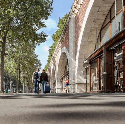 Balad at the Viaduc des Arts