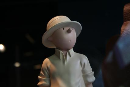 Tintin, l'aventure immersive à l'Atelier des Lumières