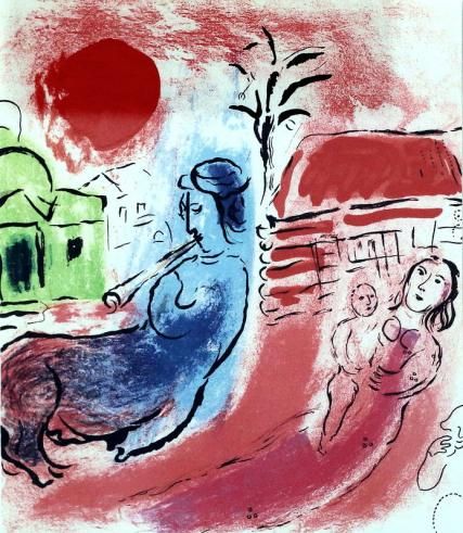 L'Exposition Chagall au Centre Pompidou