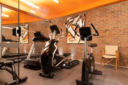 The Hotel Fabric wellness area